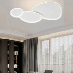 PLAFONIERA A LED 3 OVALI A TRIPLA COLORAZIONE DI LUCE 100 W DA SOFFITTO PN-23-3C