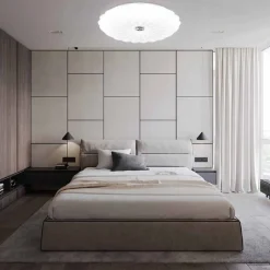 PLAFONIERA A LED LAMPADARIO DA SOFFITTO DIMMERABILE 3 COLORAZIONE DI LUCE C39-3C