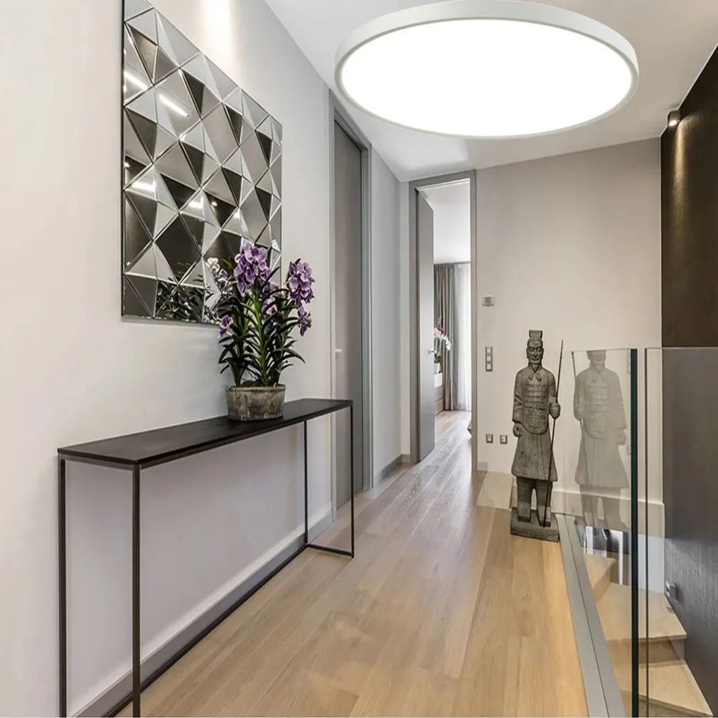 PLAFONIERA A LED SLIM 45 W IP40 CON TECNOLOGIA CCT DA 6500K A 2700K CON SWITCH LV600-3C