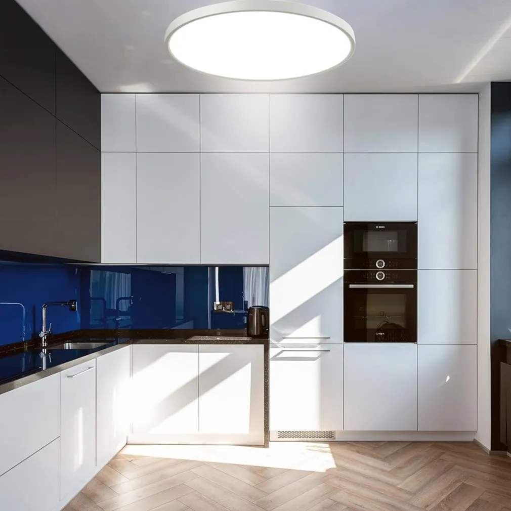 PLAFONIERA A LED SLIM 18W IP40 CON TECNOLOGIA CCT DA 6500K A 2700K CON SWITCH LV230-3C