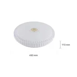 PLAFONIERA A SOFFITTO 60 W DESIGN CRISTALLI LUCE FREDDA NATURALE IP20 FST-50A67112