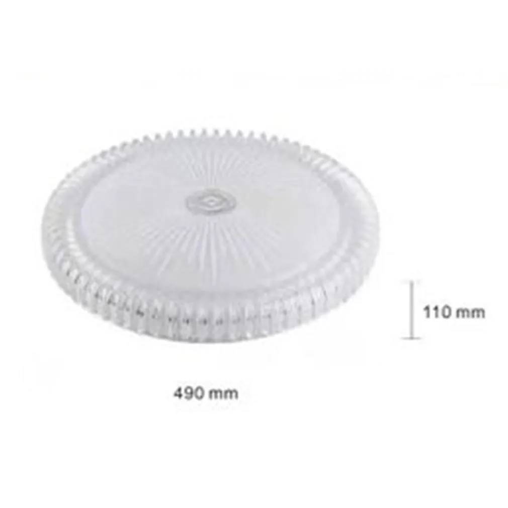 PLAFONIERA A SOFFITTO 60W DESIGN CRISTALLO RIGATO LUCE FREDDA NATURALE FST-50A63297