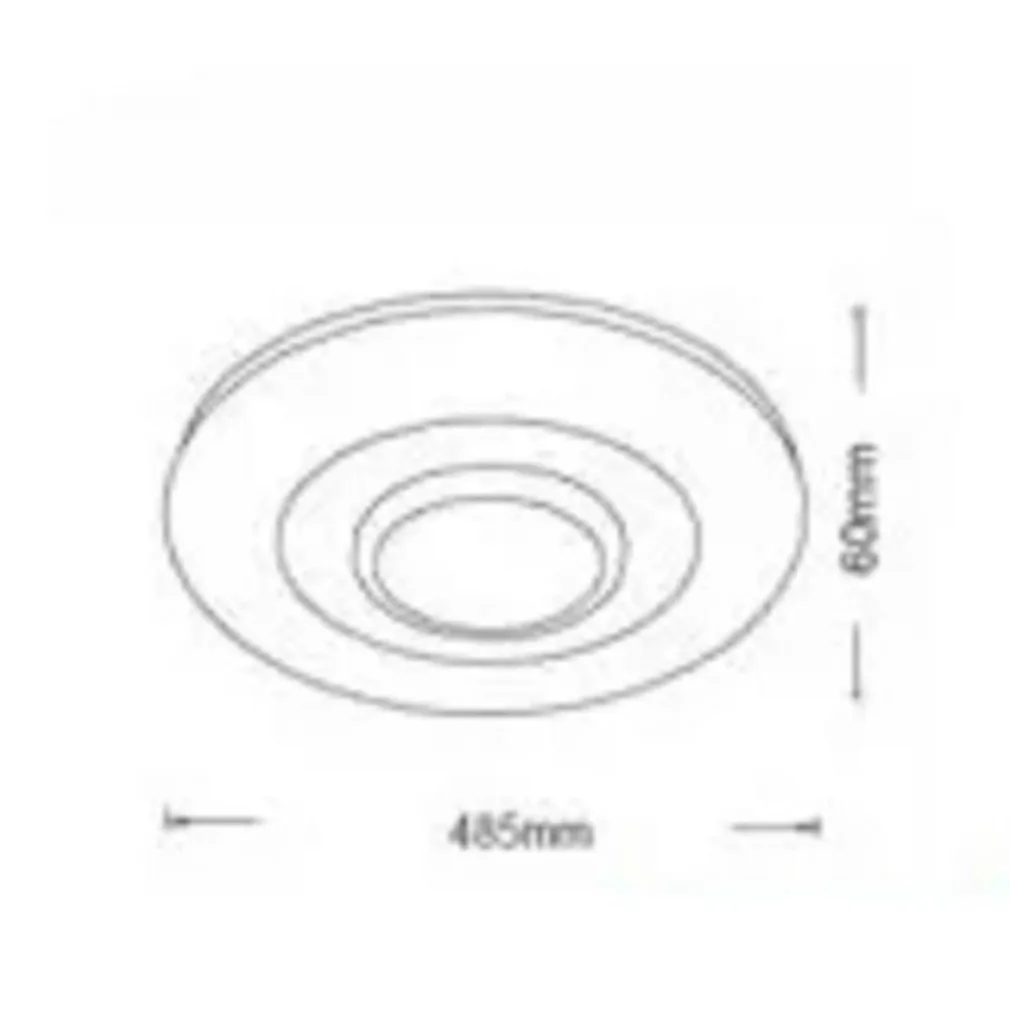 PLAFONIERA CON ALTOPARLANTE BT RGB TRASPARENTE TELECOMANDO DIMMERABILE C44-RGB-T