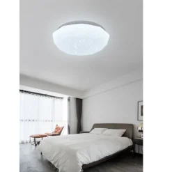 PLAFONIERA DA SOFFITTO 24 W LAMPADARIO LAMPADA LUCE NATURALE FREDDA CALDA