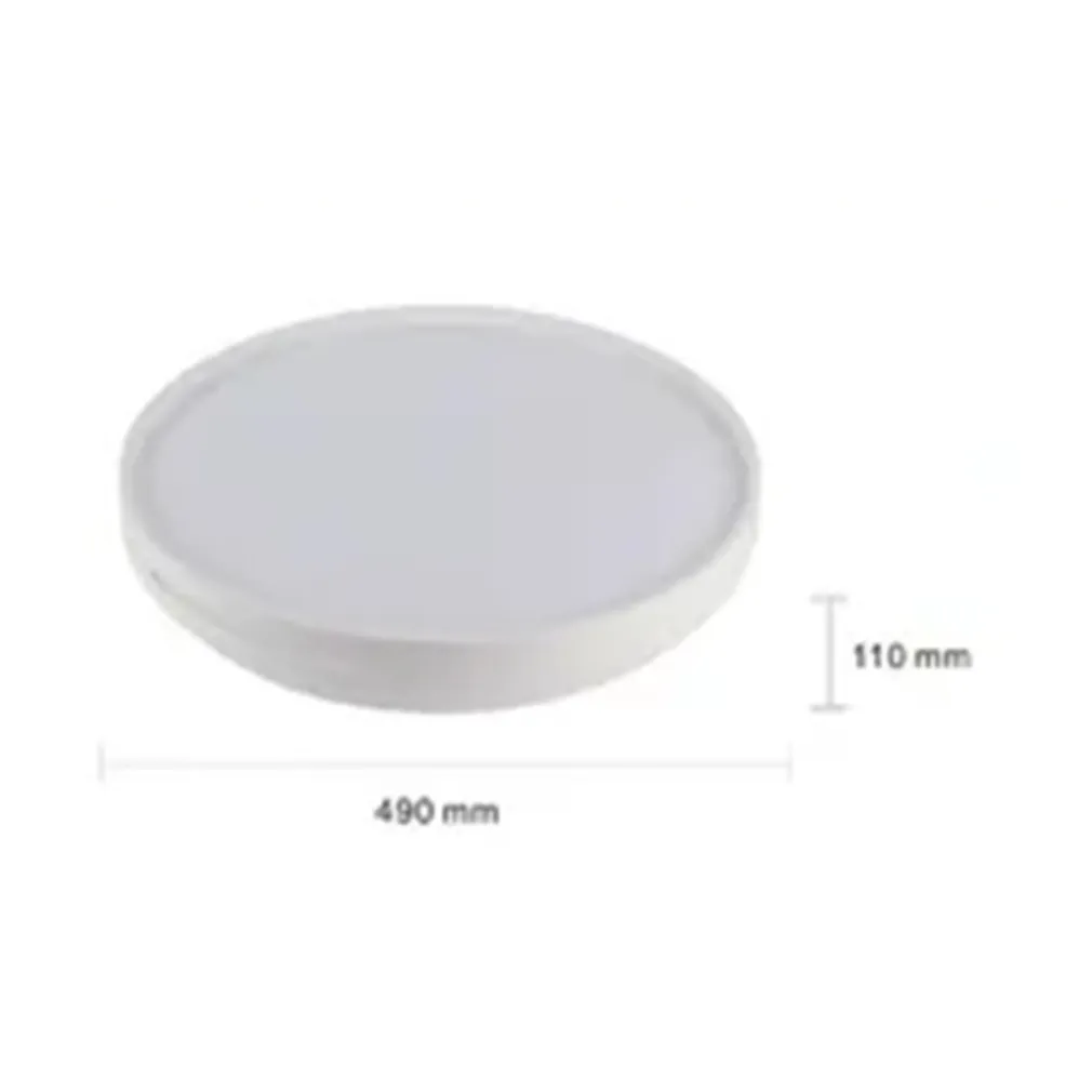 PLAFONIERA DA SOFFITTO 60 WATT CERCHIO PER INTERNO LUCE FREDDA FST-50A26844 49CM