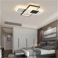 PLAFONIERA DA SOFFITTO A LED 46 W CON TECNOLOGIA CCT CON SWITCH 3 COLORAZIONE C60-3C