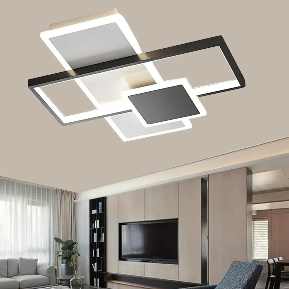 PLAFONIERA DA SOFFITTO A LED 46 W CON TECNOLOGIA CCT CON SWITCH 3 COLORAZIONE C60-3C
