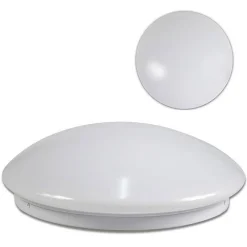 PLAFONIERA DA SOFFITTO BIANCA 12 WATT 24 LED SMALL LUCE 3000K 4000K 6500K C-01-S