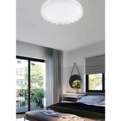 PLAFONIERA DA SOFFITTO INTERNO 45W BORDO SEGHETTATO LUCE FREDDA FST-40A25534 38.5CM