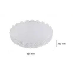 PLAFONIERA DA SOFFITTO INTERNO 45W BORDO SEGHETTATO LUCE FREDDA FST-40A25534 38.5CM