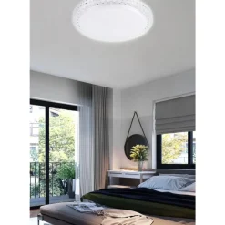 PLAFONIERA DA SOFFITTO INTERNO 45W BORDO CRISTALLI LUCE FREDDA FST-40A26584 40CM