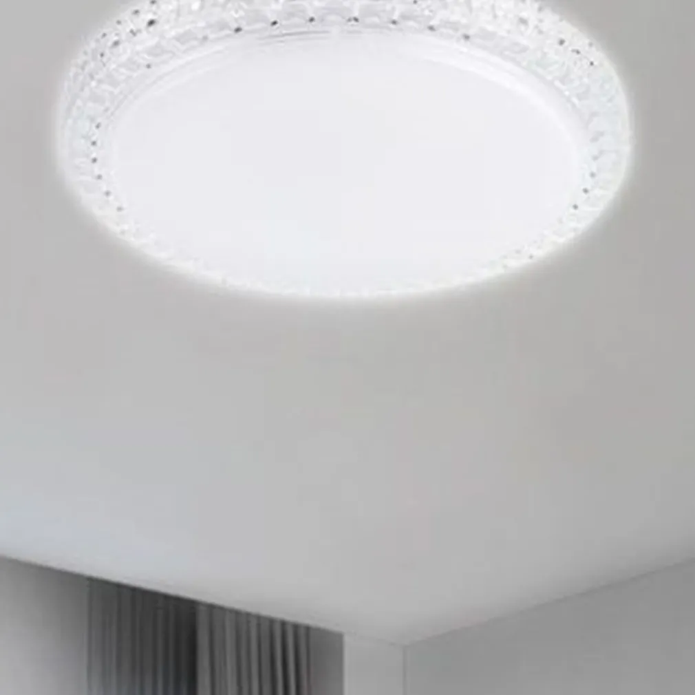 PLAFONIERA DA SOFFITTO INTERNO 45W BORDO CRISTALLI LUCE FREDDA FST-40A26584 40CM