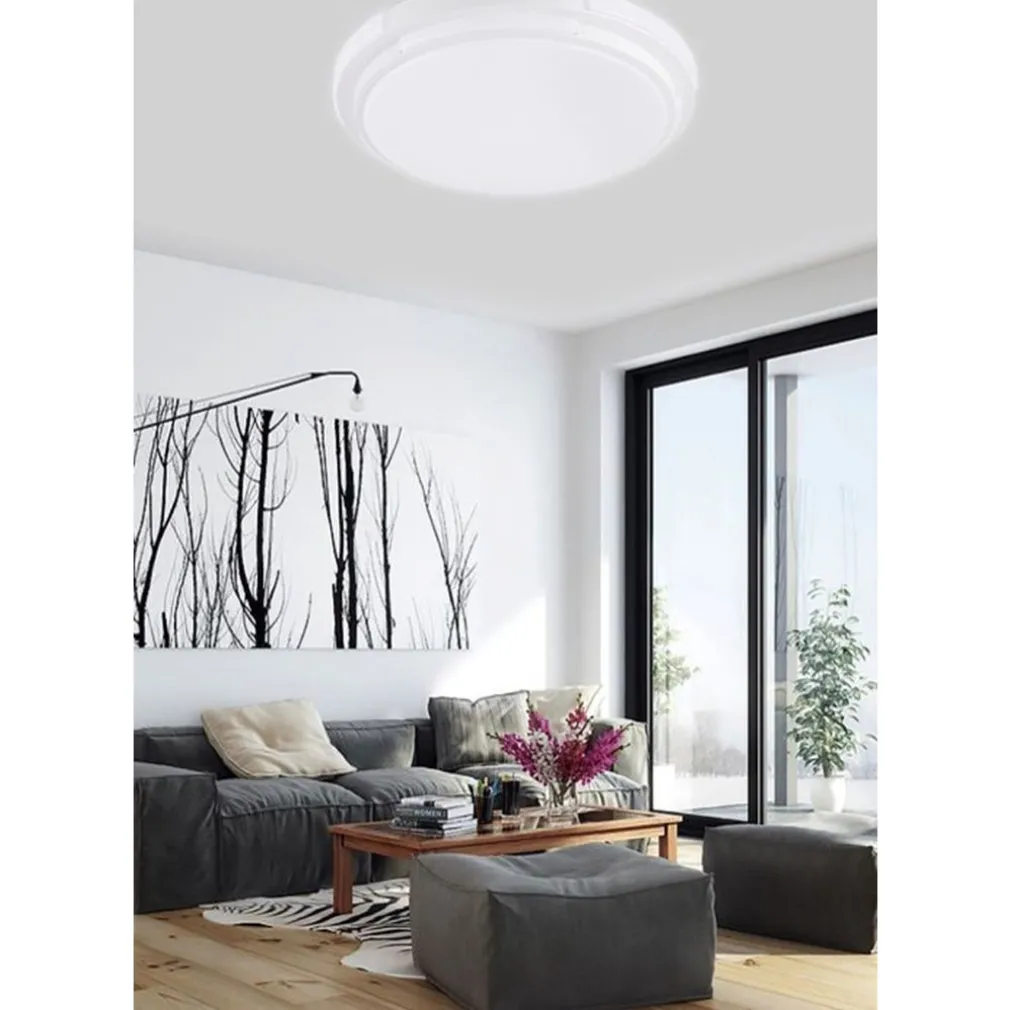 PLAFONIERA DA SOFFITTO INTERNO 45 W ROTONDO SPORGENTE LUCE FREDDA FST-40A62939 40CM
