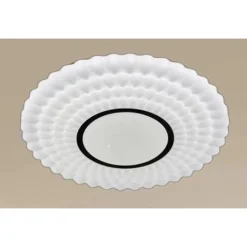 PLAFONIERA DA SOFFITTO LED 45W 4500 LM BIANCO LAMPADA LUCE FREDDA 6500K IP20 02302