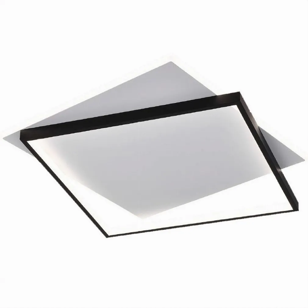 PLAFONIERA DA SOFFITTO QUADRATA 39 W LAMPADA DIMMERABILE 3 COLORI DI LUCE C57-3C