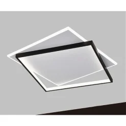 PLAFONIERA DA SOFFITTO QUADRATA 39 W LAMPADA DIMMERABILE 3 COLORI DI LUCE C57-3C