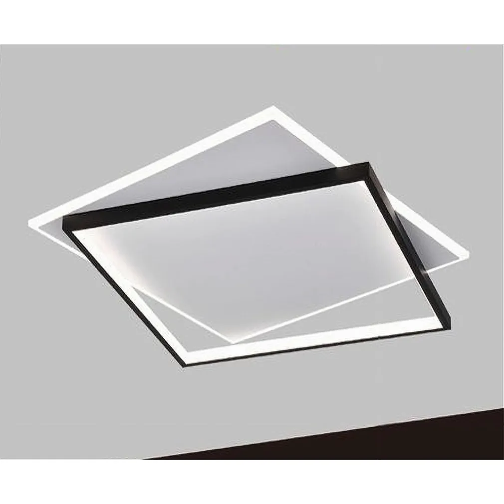 PLAFONIERA DA SOFFITTO QUADRATA 39 W LAMPADA DIMMERABILE 3 COLORI DI LUCE C57-3C