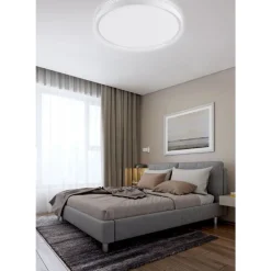 PLAFONIERA DA SOFFITTO 45W TONDO CON STRISCIA LUCE FREDDA FST-40A84257 INTERNO 40CM