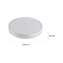 PLAFONIERA DA SOFFITTO 45W TONDO CON STRISCIA LUCE FREDDA FST-40A84257 INTERNO 40CM