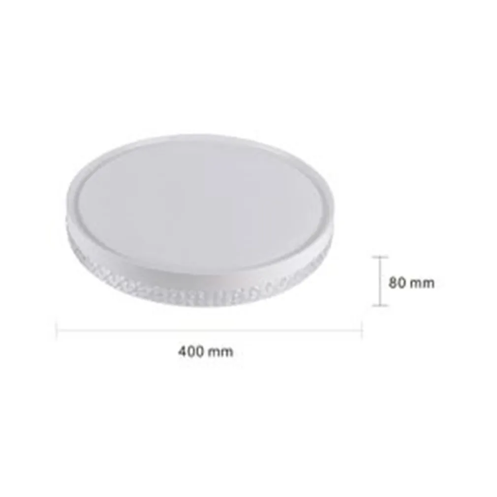 PLAFONIERA DA SOFFITTO 45W TONDO CON STRISCIA LUCE FREDDA FST-40A84257 INTERNO 40CM