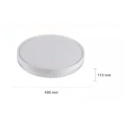 PLAFONIERA DA SOFFITTO 60W TONDO CON STRISCIA LUCE FREDDA FST-50A17116 INTERNO 49CM