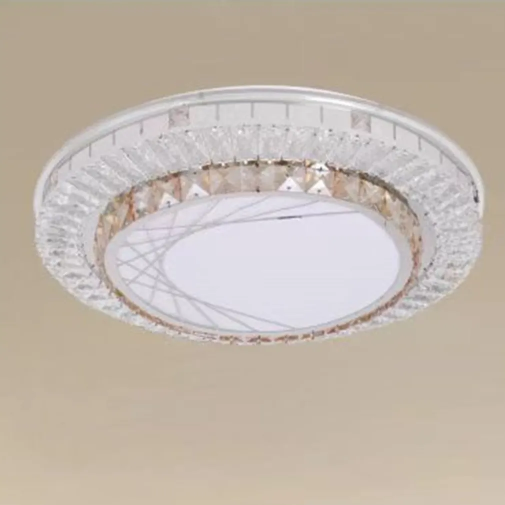 PLAFONIERA DA SOFFITTO 45W Ø40CM LED A STRATI CRISTALLI RAGNATELA LUCE FREDDA 12190