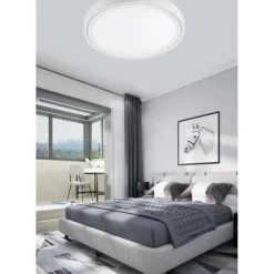 PLAFONIERA DA SOFFITTO 60W CIRCOLARE LUCE FREDDA FST-50A517684 LUCE INTERNA 49CM