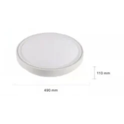 PLAFONIERA DA SOFFITTO 60W CIRCOLARE LUCE FREDDA FST-50A517684 LUCE INTERNA 49CM