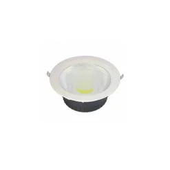 PLAFONIERA FARETTO COB LED DA INCASSO DA 30W LUCE BIANCO FREDDO CALDO