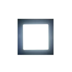 PLAFONIERA FARETTO LED QUADRATO DA SUPERFICIE DA 18W LUCE BIANCO FREDDO