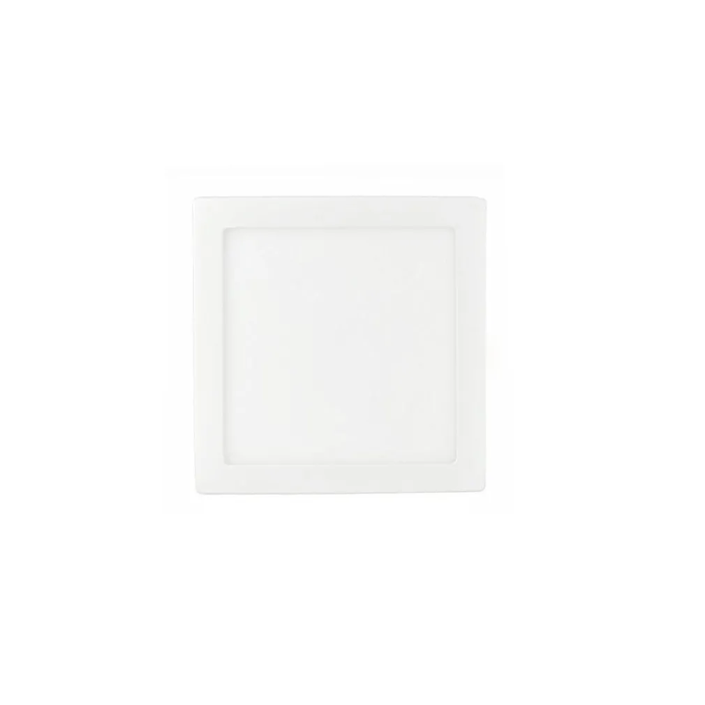 PLAFONIERA FARETTO LED QUADRATO DA SUPERFICIE DA 18W LUCE BIANCO FREDDO