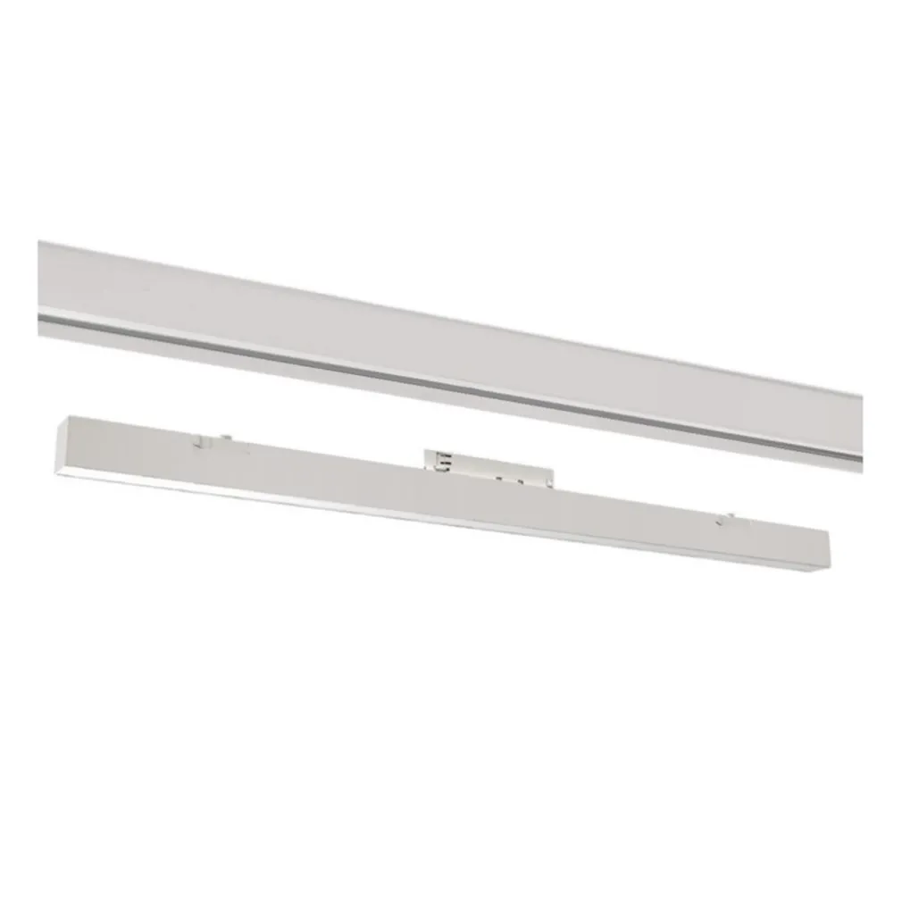 PLAFONIERA LAMPADA BARRA LINEARE LED PER BINARIO TRIFASE 40W CCT 3IN1 110° IP20 DL36120-3C