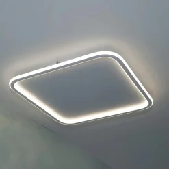 PLAFONIERA LAMPADA DA SOFFITTO QUADRATA 50W 4000LM CON BORDO TECNOLOGIA CCT IP20 C12-3C