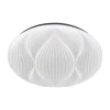 PLAFONIERA LAMPADA SOFFITTO DECORATA BIANCO LED 45W LUCE FREDDA 6500K IP20 97485
