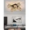 PLAFONIERA LAMPADARIO DA SOFFITTO DESIGN MODERNO CON 8 CUBI E27 CRISTALLO C28-8