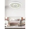PLAFONIERA LAMPADARIO LED CON VENTILATORE SOFFITTO TELECOMANDO DIMMERABILE 60003
