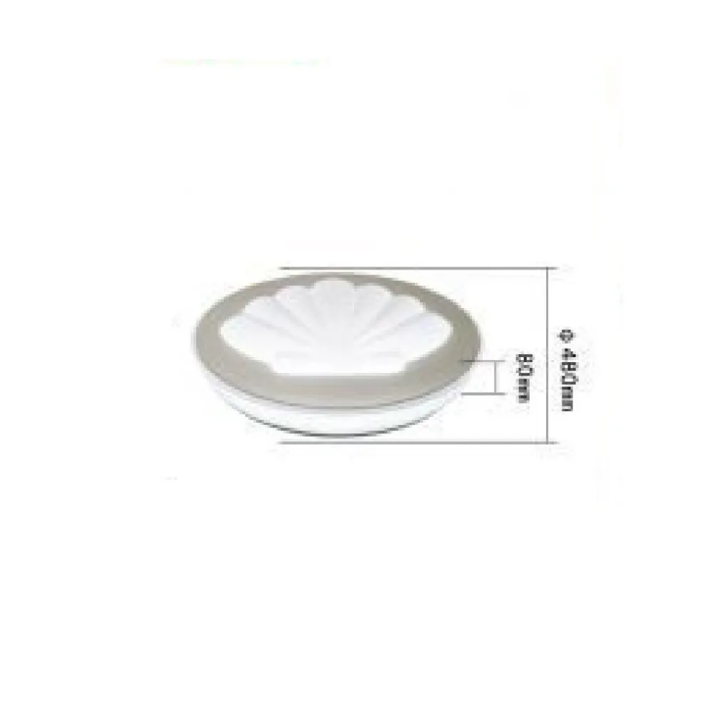 PLAFONIERA LAMPADARIO SOFFITTO 46 W CONCHIGLIA DIMMERABILE TONI DI LUCE PN-11-3C
