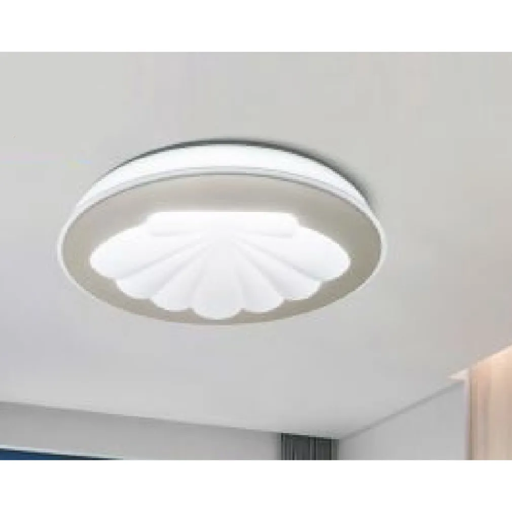PLAFONIERA LAMPADARIO SOFFITTO 46 W CONCHIGLIA DIMMERABILE TONI DI LUCE PN-11-3C