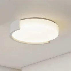 PLAFONIERA LED 24 W CERCHIO BIANCO MODERNO DA SOFFITTO TONDA LUCE NATURALE 50095