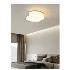 PLAFONIERA LED 24 W CERCHIO BIANCO MODERNO DA SOFFITTO TONDA LUCE NATURALE 50095
