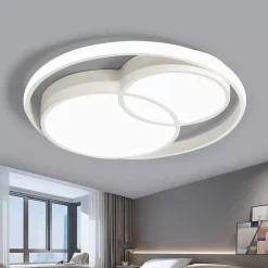 PLAFONIERA LED 36 W CERCHIO BIANCO MODERNO DA SOFFITTO TONDA LUCE NATURALE 71431