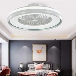 PLAFONIERA LED 62 W VENTILATORE DIMMERABILE TELECOMANDO 3 COLORAZIONI LUCE 60006