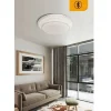 PLAFONIERA LED BT 60W ROTONDA LAMPADARIO SOFFITTO CCT LUCE 3000K-6500K PN-12-3C