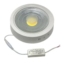 PLAFONIERA LED COB 25 WATT MONTAGGIO A SOFFITTO LUCE CALDA FREDDA NATURALE