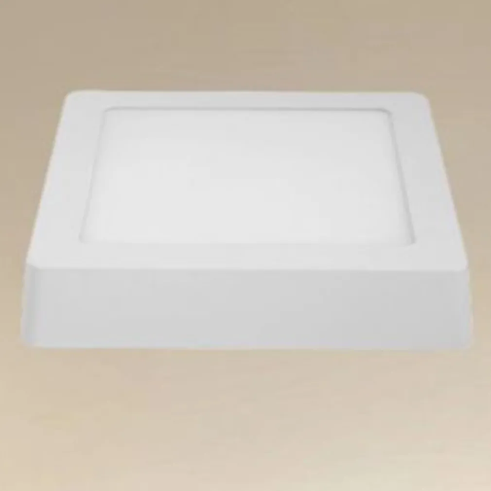 PLAFONIERA LED DA SOFFITTO 12W LUCE 3000K-6500K PARETE QUADRATO CON INTERRUTTORE 00175