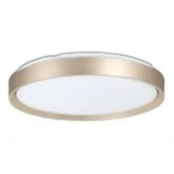 PLAFONIERA LED DA SOFFITTO CIRCOLARE 60W ANELLO ORO BIANCO LUCE FREDDA 6500K 77993
