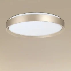 PLAFONIERA LED DA SOFFITTO CIRCOLARE 60W ANELLO ORO BIANCO LUCE FREDDA 6500K 77993