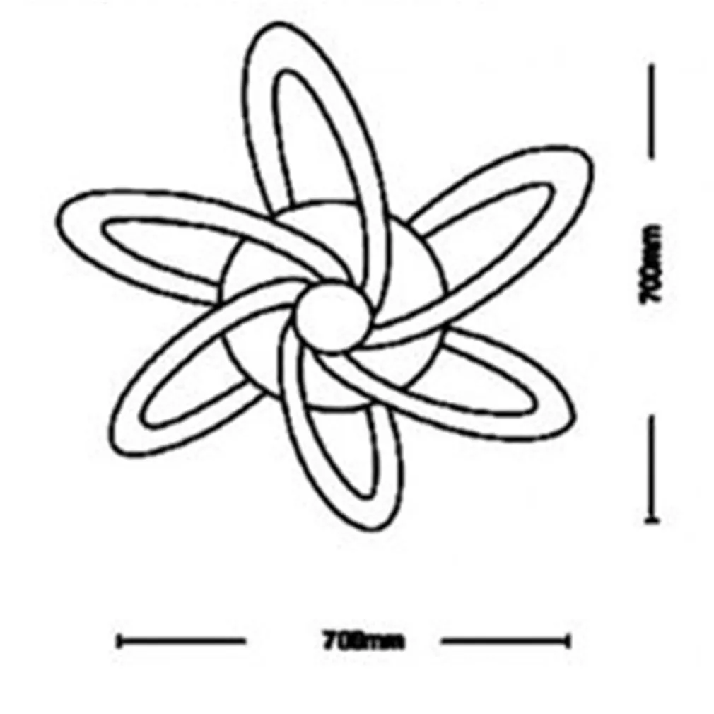 PLAFONIERA LED DESIGN MODERNO LAMPADA SOFFITTO C15-3C 59W 4720LM 300° LUCE SELEZIONABILE