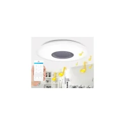 PLAFONIERA LED 3IN1 RGB 62W CIRCOLARE CIELO STELLATO BLUETOOTH ALTOPARLANTE APP