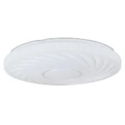 PLAFONIERA LED LAMPADA DA SOFFITTO VORTICE 60 WATT LUCE FREDDA 6500K BIANCO 07656